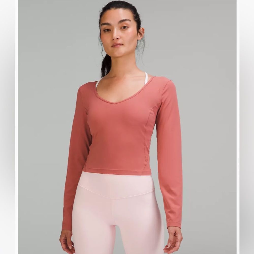 Lululemon Align Long Sleeve Briar Rose NWT